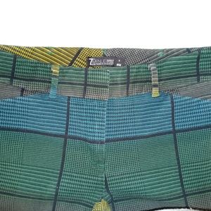 Womens plaid ankle pants